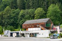 Im Östereichhaus an der Skisprungschanze in Bischofshofen befindet sich das Besucherzentrum. • © alpintreff.de - Christian Schön