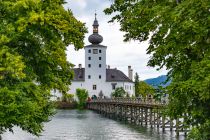 Das Seeschloss Ort in Gmunden am Traunsee. • © alpintreff.de - Christian Schön