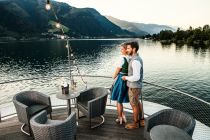 Eine Schifffahrt auf dem Zeller See kann durchaus romantisch sein.  • © Zell am See-Kaprun Tourismus / Schmittenhöhebahn