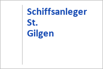 Schiffsanleger St. Gilgen - Wolfgangsee Schifffahrt - St. Gilgen - Salzkammergut