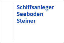 Schiffsanleger Seeboden Steiner - Seeboden - Millstätter See - Kärnten
