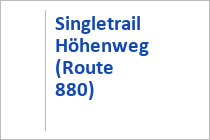 Singletrail Höhenweg (Route 880) - Heiterwang - Berwang - Tiroler Zugspitzarena
