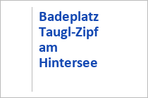 Badeplatz Taugl-Zipf Hintersee - Faistenau - Region Fuschlsee - Salzburger Land