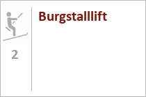 Skilift Burgstalllift - Skigebiet Schlossalm-Angertal-Stubnerkogel - Bad Gastein / Bad Hofgastein