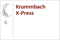 6er Sesselbahn Krummbach X-Press - Gerlos - Krimml - Zillertal Arena.