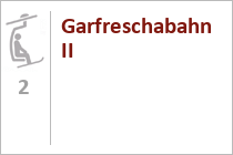 Doppelsesselbahn Garfreschabahn II - Skigebiet Silvretta Montafon - St. Gallenkirch