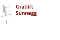 Ehemaliger Gratlift Sunnegg - Skigebiet Damüls-Mellau - Bregenzerwald