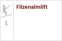 Skilift Filzenalmlift - Skigebiet Ahorn - Mayrhofen - Zillertal