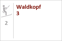 Ehemaliger Skilift Waldkopflift 3 - Skigebiet Sudelfeld - Bayrischzell