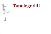 Skilift Tannlegerlift - Skigebiet Brandnertal - Brand - Bürserberg