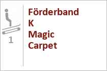 Förderband K Magic Carpet - Skigebiet Shuttleberg - Kleinarl-Flachauwinkl - Snow Space Salzburg