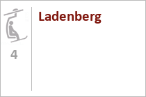 Sesselbahn Ladenberg - 4er fix geklemmt - Werfenweng - Salzburger Land
