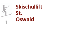Skischullift St. Oswald - Skigebiet Bad Kleinkirchheim - Kärnten