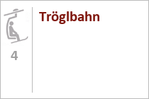 4er Sesselbahn Tröglbahn - Skigebiet Nassfeld - Hermagor - Tröpolach - Kärnten