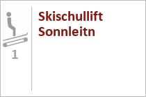 Skischullift Sonnleitn - Skigebiet Nassfeld - Hermagor - Sonnenalpe - Tröpolach