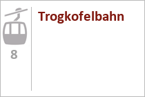 15er Gondelbahn Trogkofel - Skigebiet Nassfeld - Hermagor - Tröpolach - Kärnten