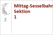 Mittagbahn 1 - Doppelsesselbahn - Skigebiet Mittagbahn - Immenstadt im Allgäu