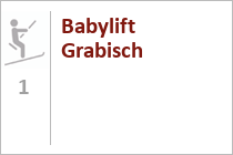 Babylift Grabisch - Seillift - Skigebiet Weißbriach im Gitschtal - Kärnten