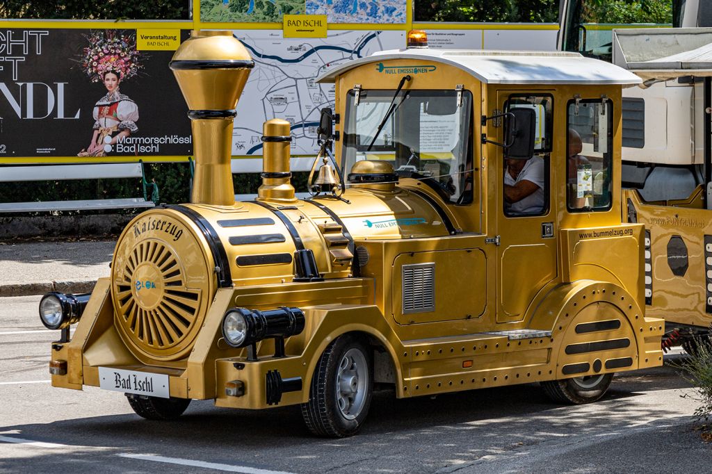 Kaiserzug Bad Ischl - Mit dem Kaiserzug lässt sich Bad Ischl bequem erkunden. - © alpintreff.de - Christian Schön