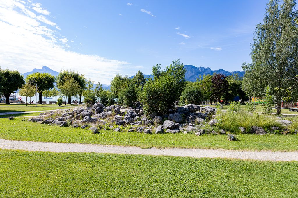 Almeida Park - Mondsee - Oberösterreich - Der Almeida Park liegt direkt am Mondsee in Oberösterreich.  - © alpintreff.de - Christian Schön