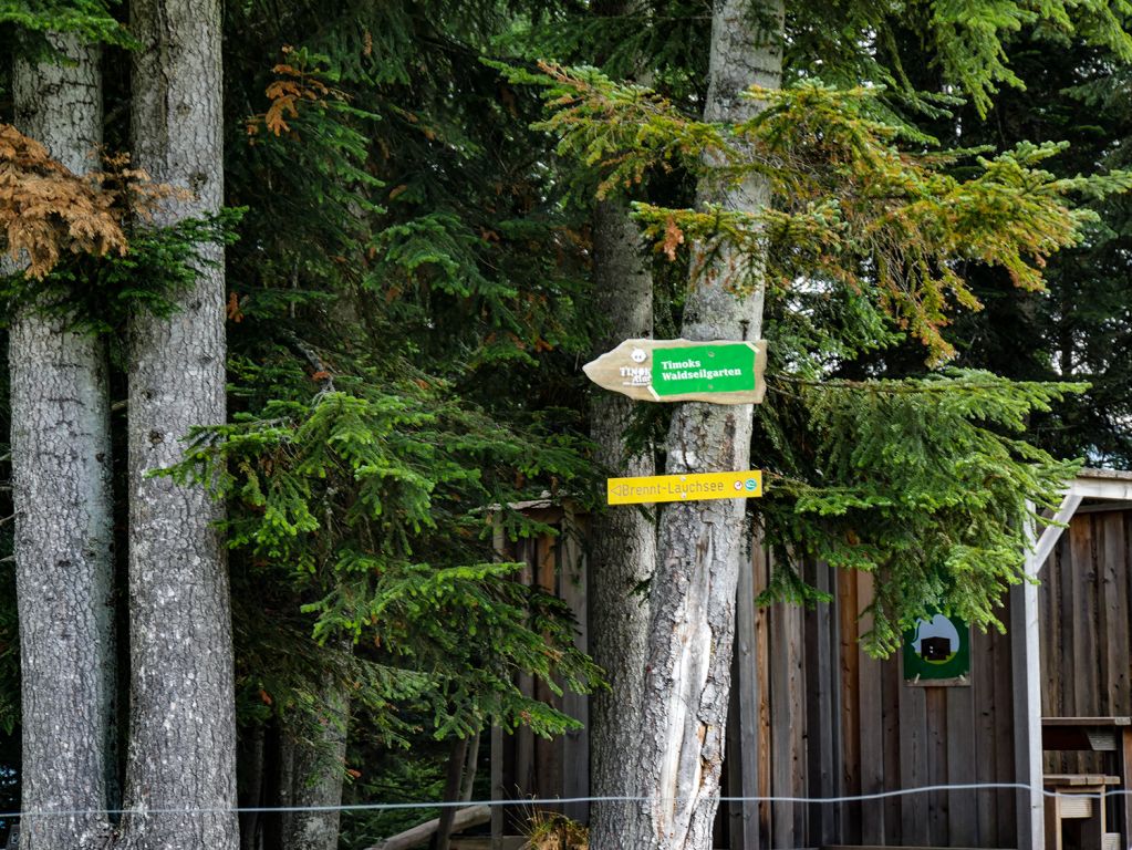 Weiter geht´s - ... zum Waldseilgarten in Timoks Wilder Welt. - © alpintreff.de - Christian Schön