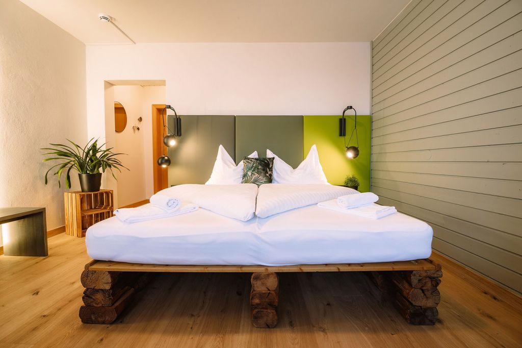 Zimmer Hotel BergBaur - Viel Holz, viel Individualität. - © Verwolf, Hotel BergBaur