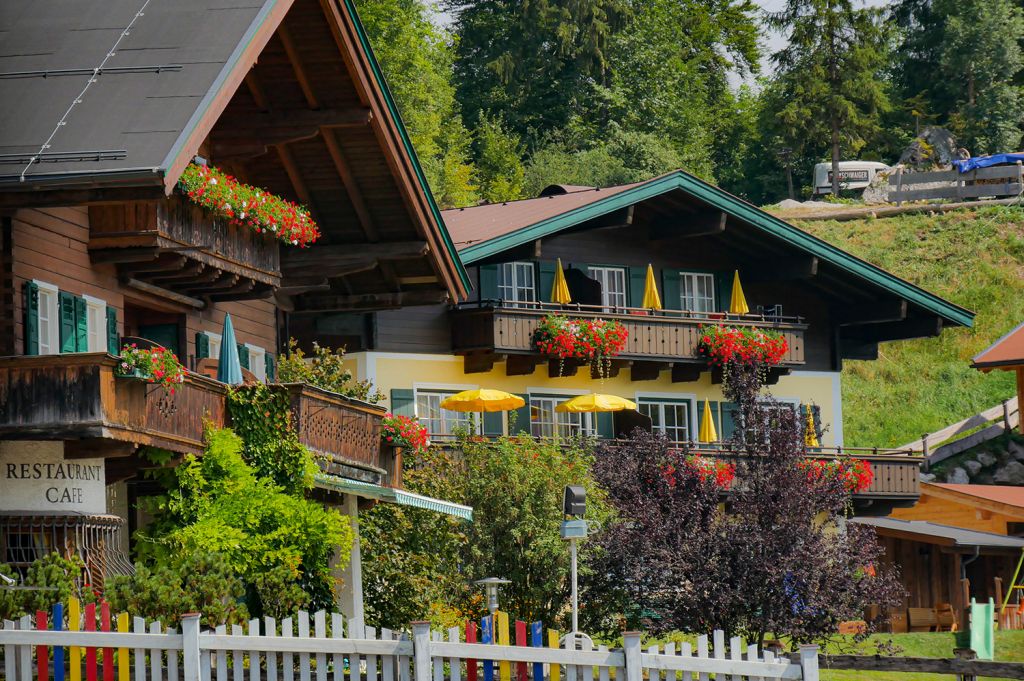 Details aus Lofer - In Lofer findest Du viele liebevoll gepflegte und schöne Häuser - wie "man" es erwartet in Österreich. - © alpintreff.de - Christian Schön