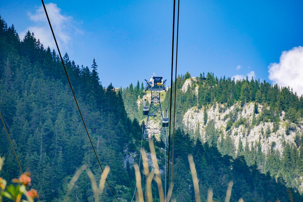 Lange Strecke - Die Streckenlänge der Bahn beträgt 2.250 Metern. Dabei überwindest Du 860 Höhenmeter. - © alpintreff.de - Christian Schön