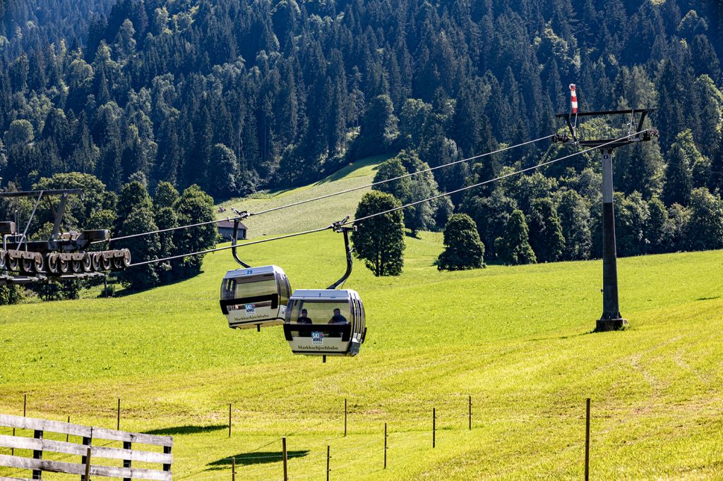 Wildschönau - Die Einseilumlaufbahn stammt aus dem Jahr 1995. - © alpintreff.de - Silke Schön Wildschönau - Die Einseilumlaufbahn stammt aus dem Jahr 1995. - © alpintreff.de - Silke Schön