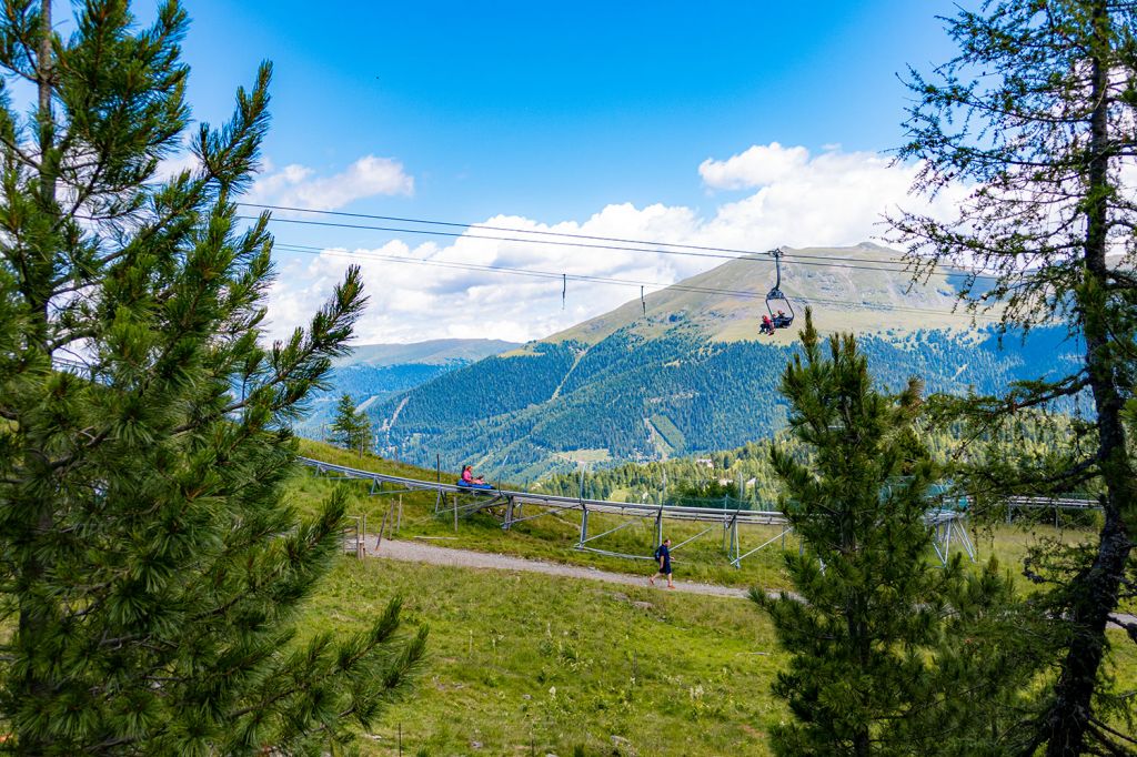 Runter geht´s immer - Runter kommst Du entweder mit der Bergbahn, dem Alpine Coaster oder natürlich zu Fuß.  - © alpintreff.de - Silke Schön