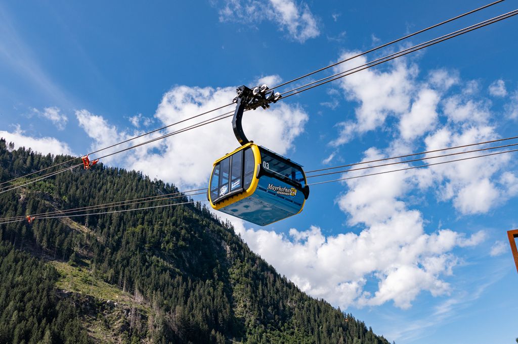 3S Penkenbahn in Mayrhofen - Hoffen wir also für die neue Bahn, dass sie nicht bereits nach 20 Jahren wieder ersetzt werden muss, wie die Zweiseil-Penkenbahn. - © alpintreff.de / christian Schön