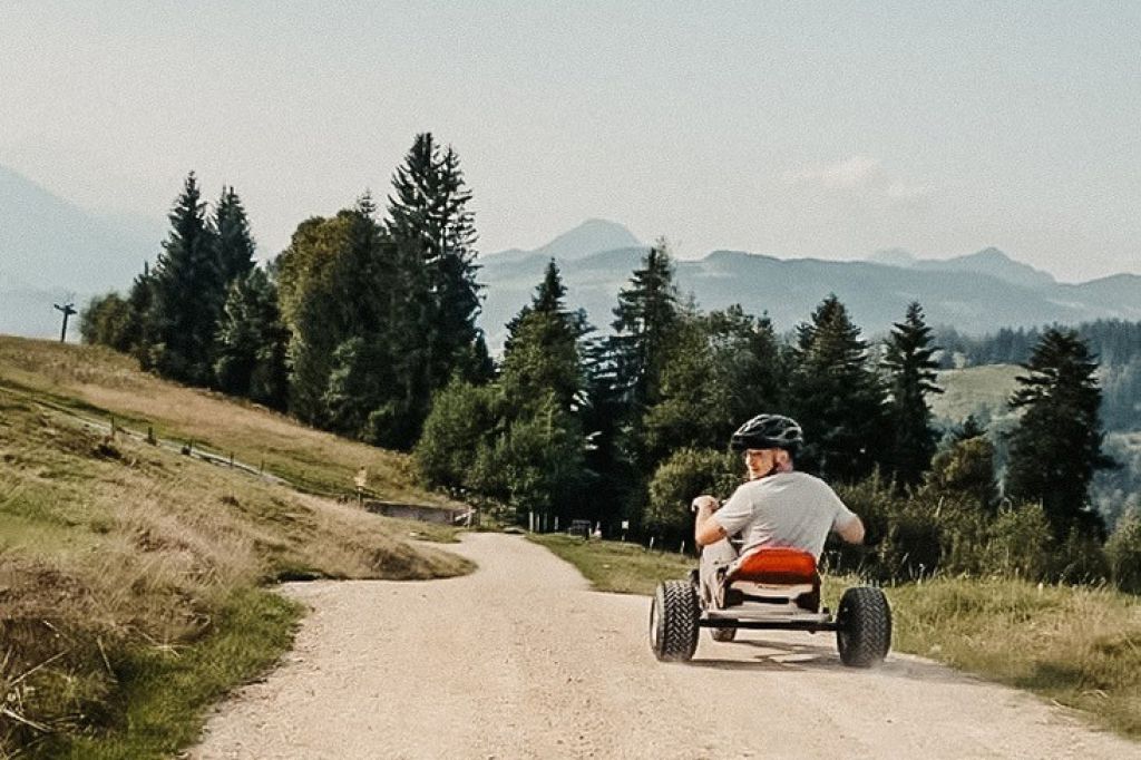 Freizeitpark Zahmer Kaiser - Walchsee - Die Mountaincarts gehören auch zum Freizeitpark! - © Freizeitpark Zahmer Kaiser