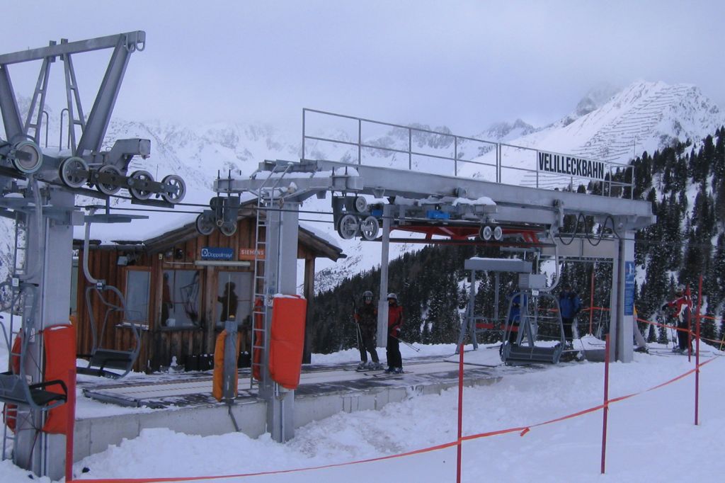 Alte Velilleckbahn - Ischgl im Paznauntal - Die Bahn war zwischen 1993 und 2019 im Einsatz. - © Archiv TVB Paznaun-Ischgl