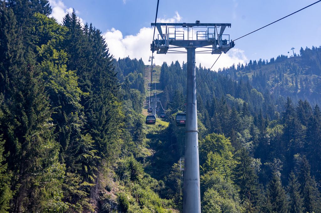 Trasse der Salvistabahn - Die Streckenlänge beträgt über 2,8 Kilometer. - © alpintreff.de - Silke Schön