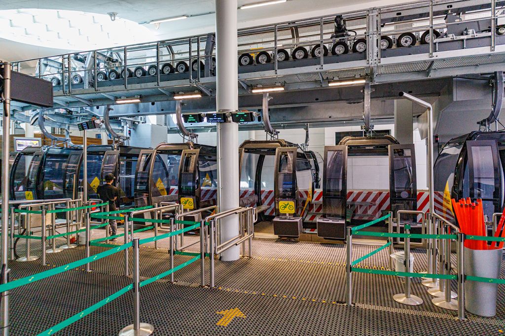 Förderleistung Planaibahn I Schladming - Die Förderleistund der Planaibahn I liegt bei 3.800 Personen pro Stunde. - © alpintreff.de - Christian Schön