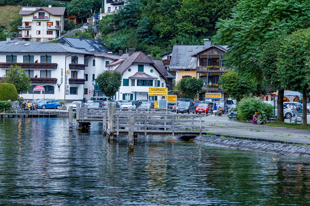 Schiffsanleger Traunkirchen am Traunsee - Der Schiffsanleger in Traunkirchen. - © alpintreff.de - Christian Schön