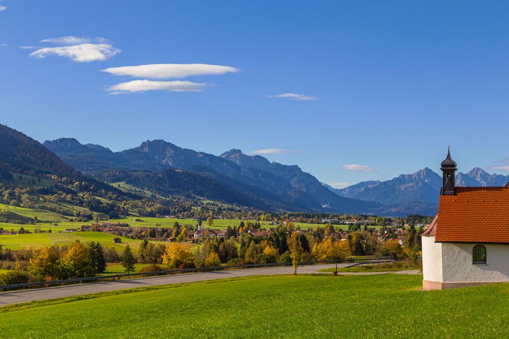 Halblech im Ostallgäu - Auch Trauchgau gehört zu den großen Ortsteilen von Halblech. - © Gästeinformation Halblech, Reiner Göhlich