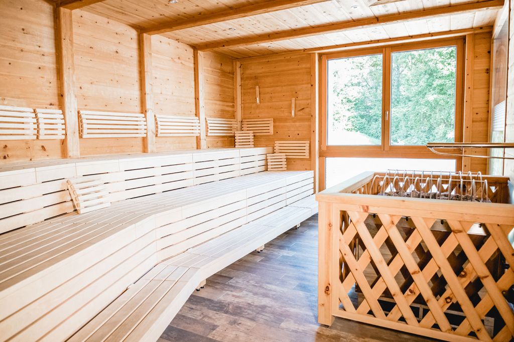 Sauna im KaiserBad - Der Saunabereich bietet Entspannung und Wärme. - © KaiserBad Ellmau