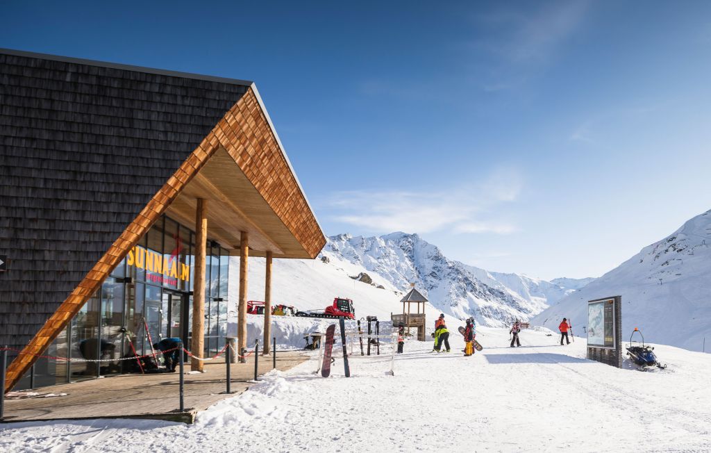 Skigebiet Rifflsee - Pitztal - Die Aussicht von der Sunnaalm ist mehr als beeindruckend. - © Pitztaler Gletscherbahn GmbH & Co KG - Roland Haschka