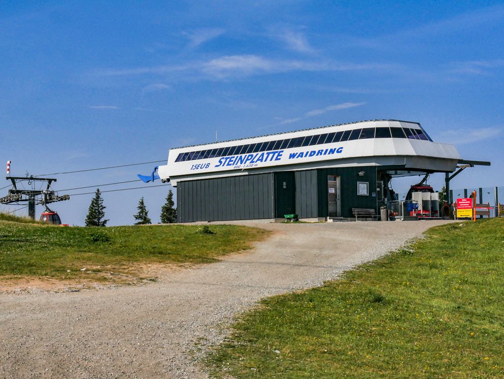 Bergstation - Die Bergstation liegt auf einer Höhe von 1.651 Meter. - © alpintreff.de - Christian Schön