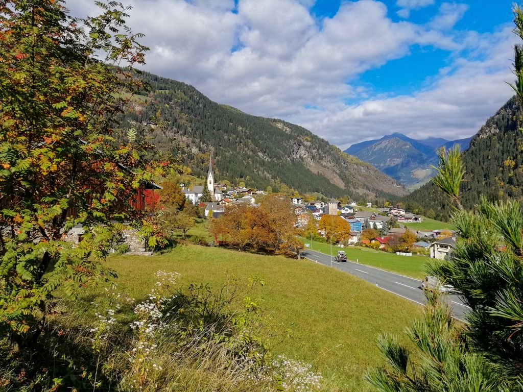 Herbst in Winklern - Denn der Großgklockner -seines Zeichens der höchste Berg Österreichs- ist nicht weit entfernt. - © Marktgemeinde Winklern