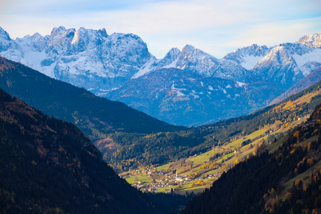 Berge - Umrahmt von hohen schneebedeckten Bergen fügt sich Winklern harmonisch in die Landschaft. - © Marktgemeinde Winklern