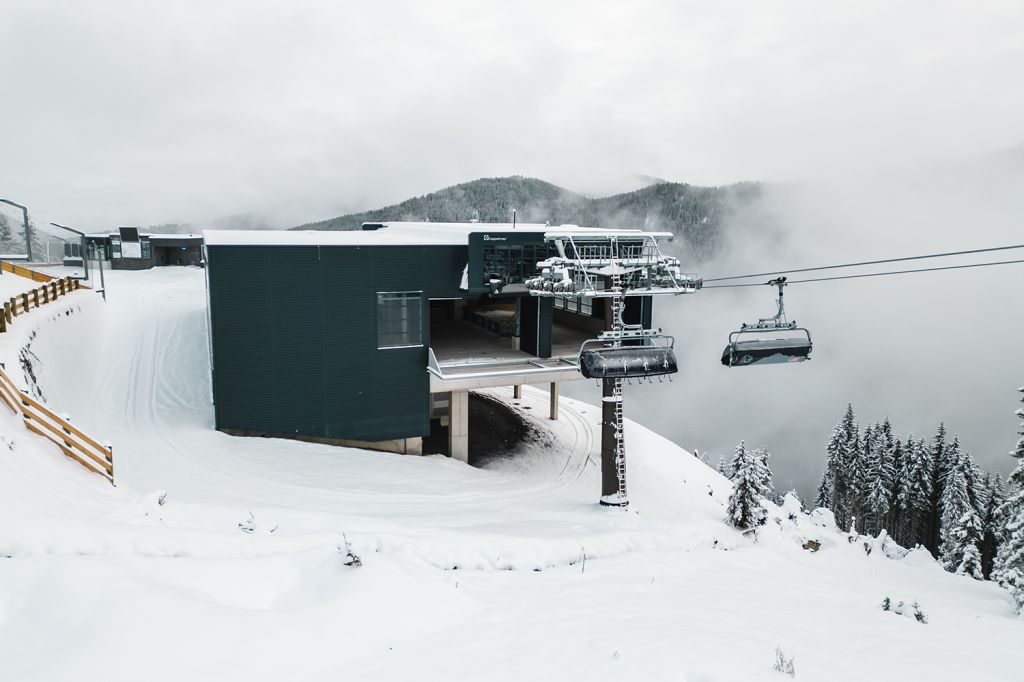 Asitzkogelbahn in Leogang - Talstation der Asitzkogelbahn in Leogang - © Leoganger Bergbahnen - Michael Geiler