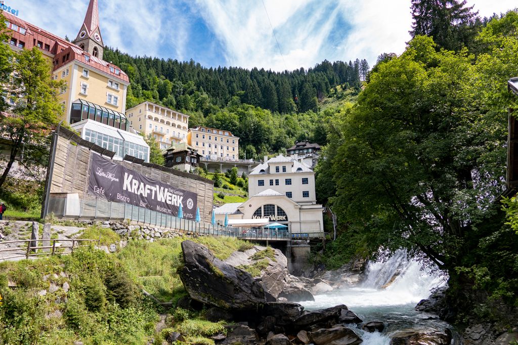 Bad Gastein - Hier nochmal ein eindrucksvolles Bild, das die Höhenverhältnisse deutlich macht. - © alpintreff.de / christian Schön