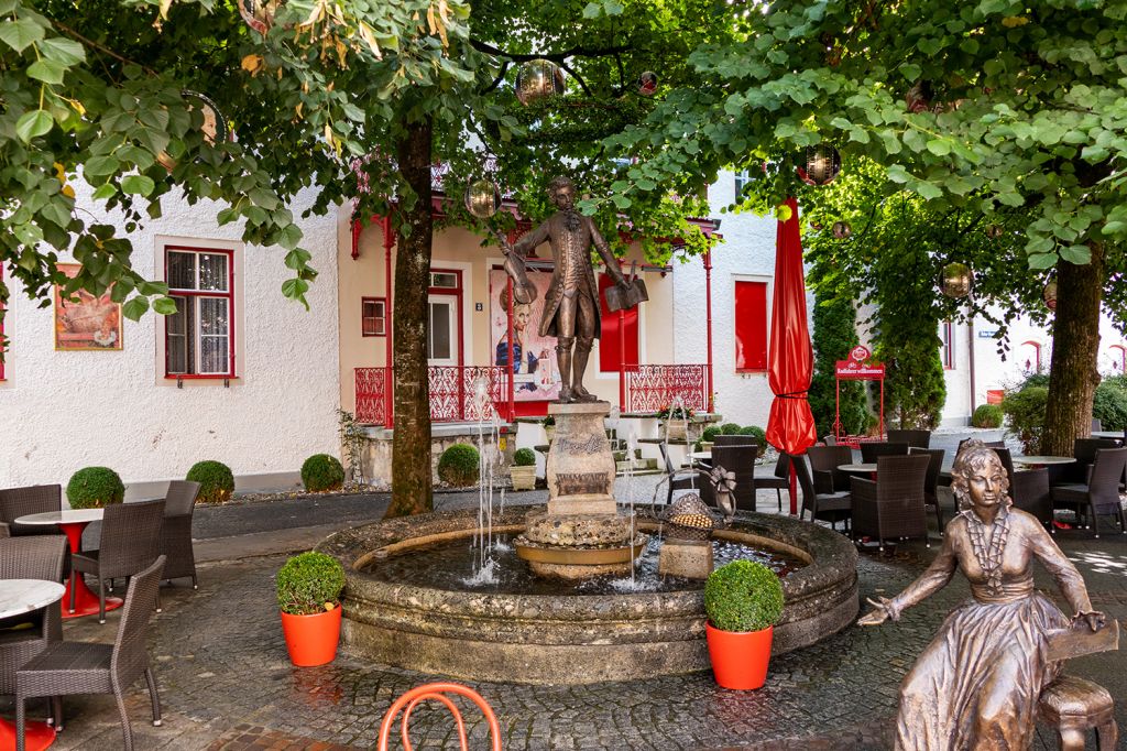 Bad Reichenhall - Das Reber-Cafe. - © alpintreff.de - Christian Schön