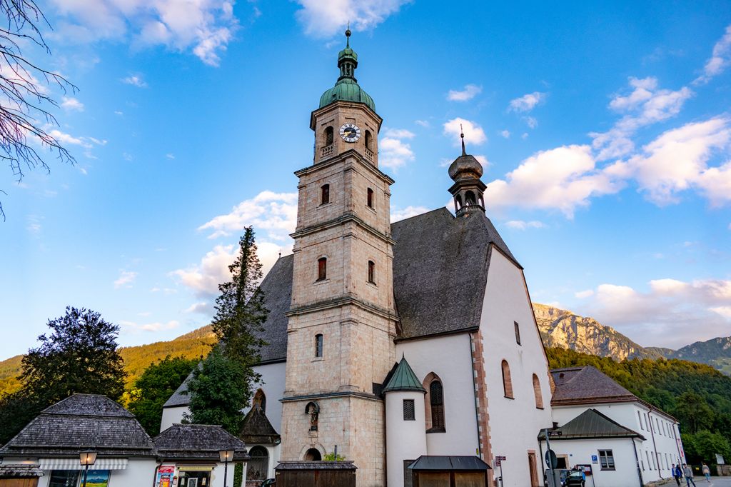 Berchtesgaden - Das Franziskaner-Kloster in Berchtesgaden. - © alpintreff.de - Christian Schön