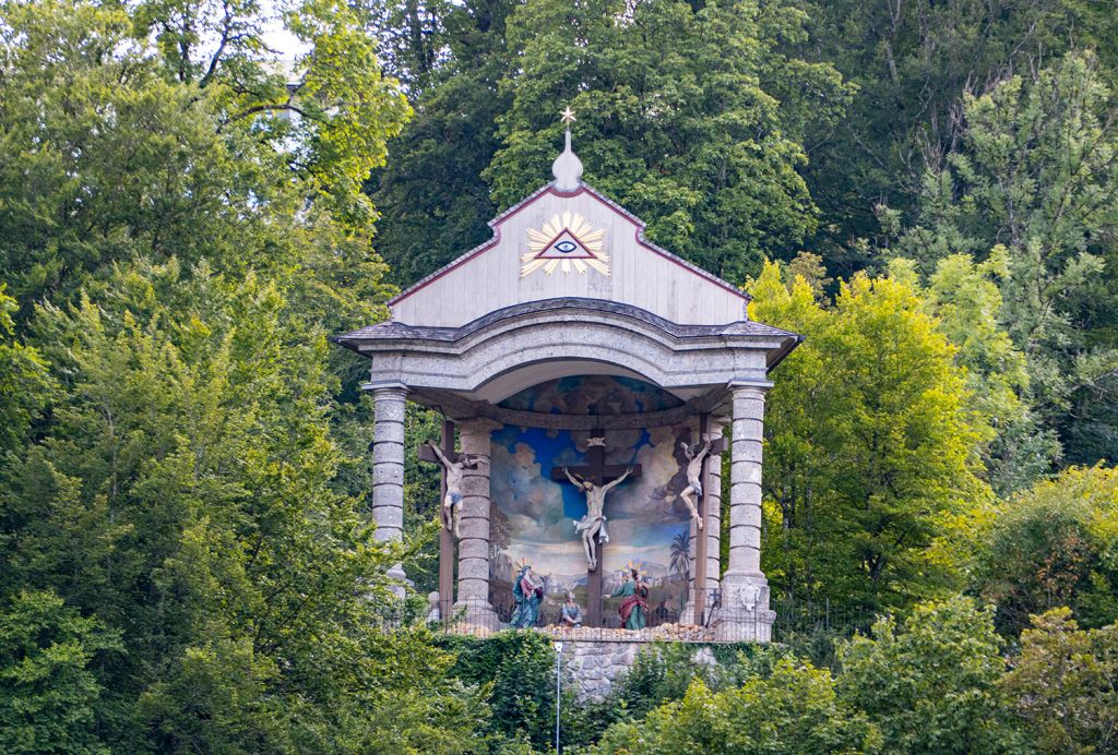 Berchtesgaden - Die Kapelle am Kalvarienberg. - © alpintreff.de - Christian Schön