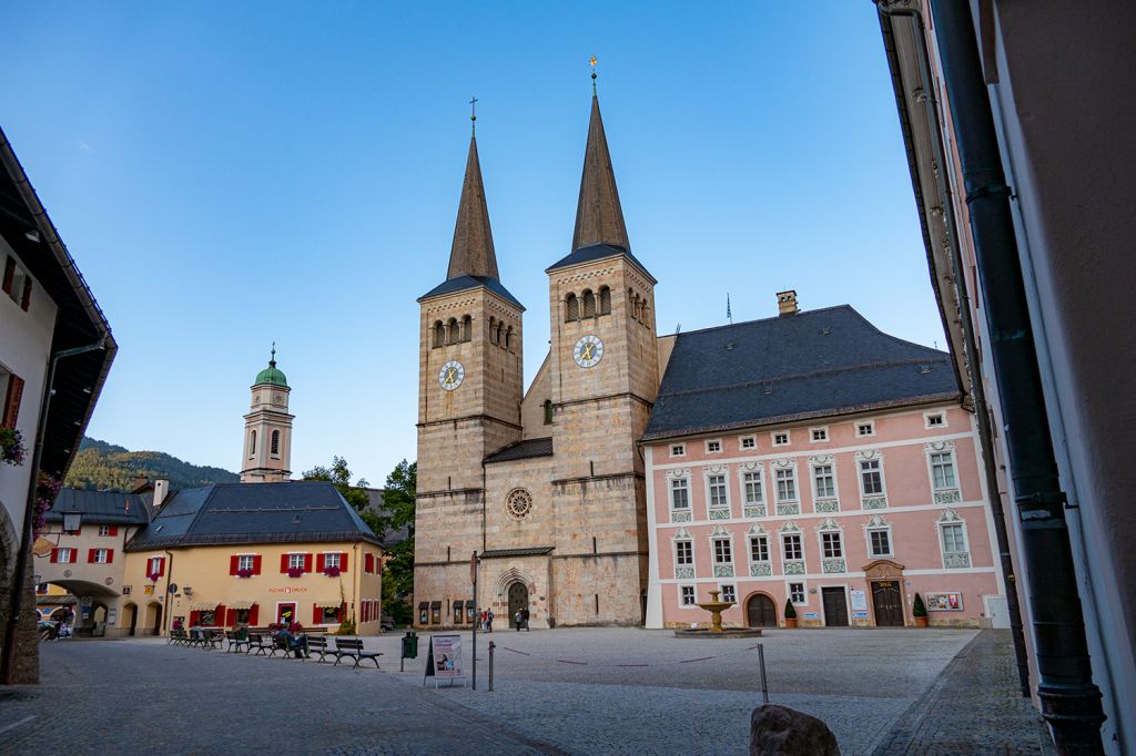 Berchtesgaden - Am Schlossplatz. - © alpintreff.de - Christian Schön