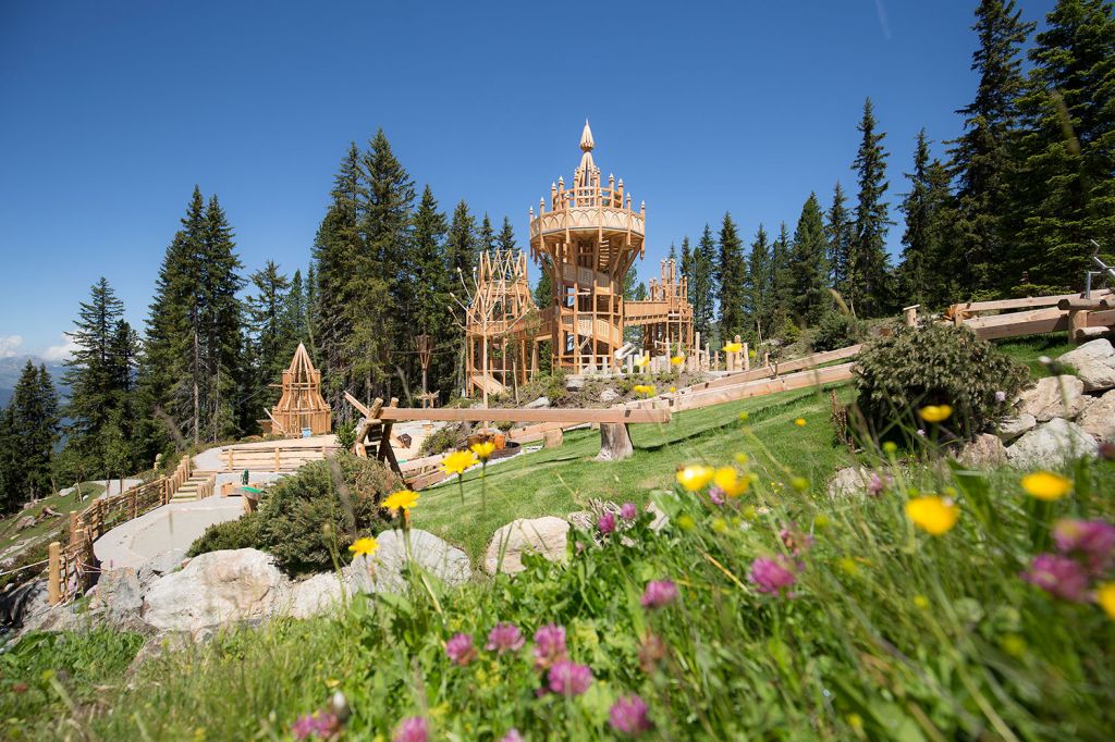 Fichtenschloss - Zell am Ziller - Das Fichtenschloss ist für Kinder zwischen zwei und zehn Jahren am attraktivsten.  - © Zillertal Arena, Johannes Sautner