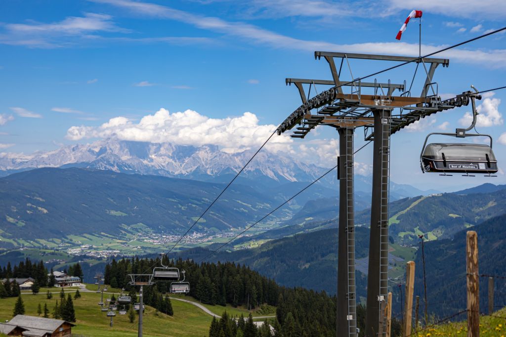 Star Jet 2 - Flachau - Bergbahn-Bilder - Die Aussicht ist fabelhalft. - © alpintreff.de - Christian Schön